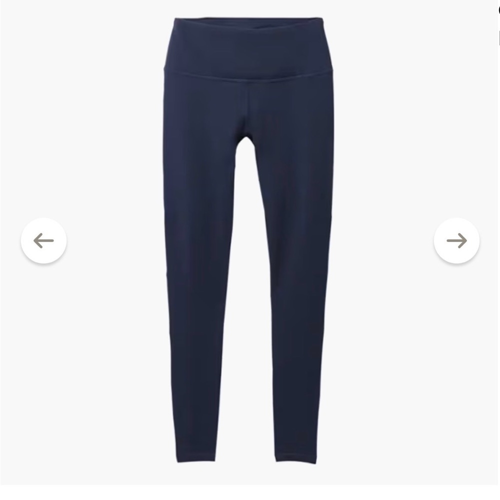 Prana transform Navy Blue High-Waisted Leggings tights large